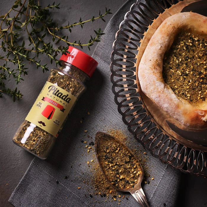 PITADA NATURAL TEMPERO ÁRABE 60G